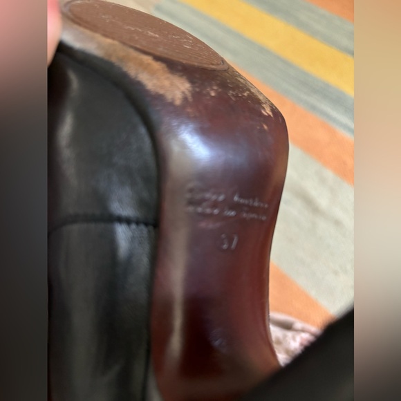 Chie Mihara Mid Calf Boots 37 7 - Picture 4 of 10